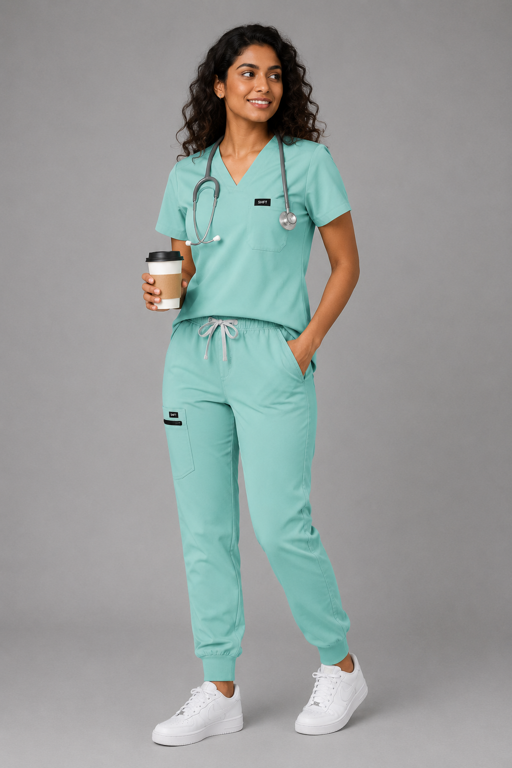 SHFT Core Scrub Set - Aqua (Pre-order)