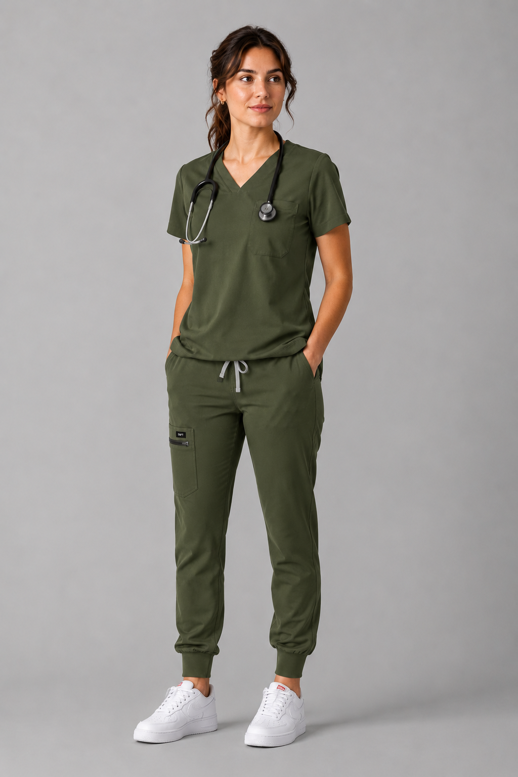 SHFT Core Scrub Set (Olive)