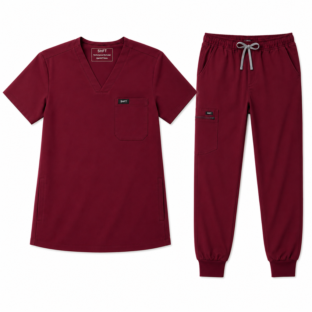 SHFT Core Scrub Set (Red)